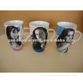 Hot selling promotion ceramic mug tall ceramic coffee mugs